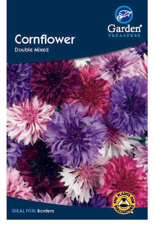 Cornflower Double Mixed Seeds -