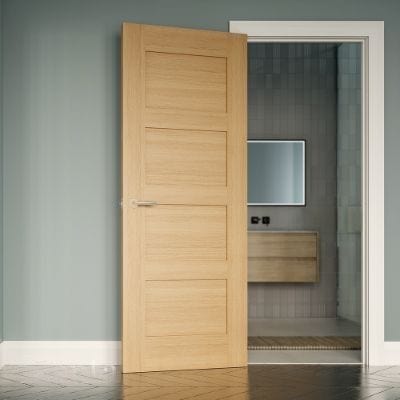 Coventry Oak Unfinished Internal Fire Door FD30 - All Sizes - Doors