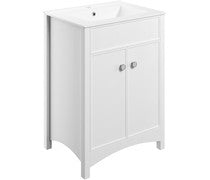 Cynthia 610mm Floor Standing Basin Unit & Basin -