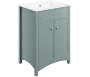 Cynthia 610mm Floor Standing Basin Unit & Basin -