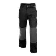 DASSY Boston 200426 Two-Tone Kneepad Trousers Black/Grey - KNEE PAD TROUSERS