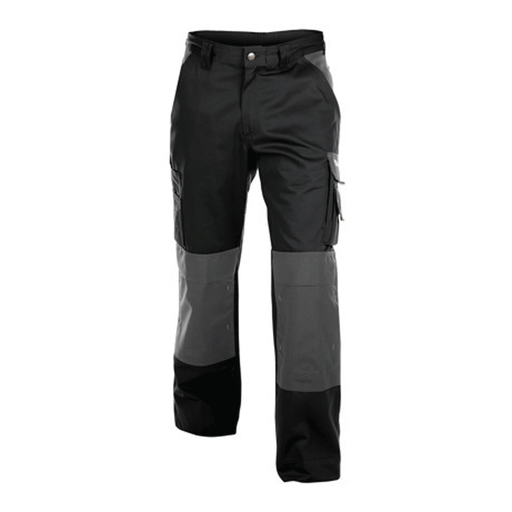 DASSY Boston 200426 Two-Tone Kneepad Trousers Black/Grey - KNEE PAD TROUSERS