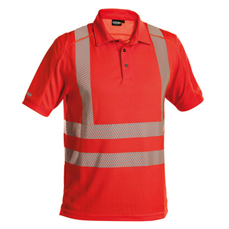 DASSY Brandon 710024 Hi-Vis UV Polo Work Shirt Various Colours - HI-VIS T-SHIRTS