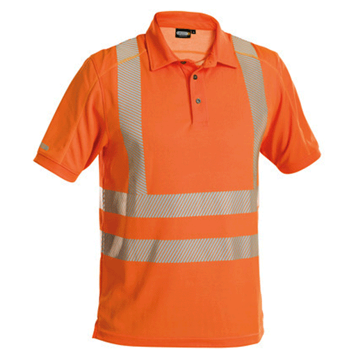 DASSY Brandon 710024 Hi-Vis UV Polo Work Shirt Various Colours - HI-VIS T-SHIRTS