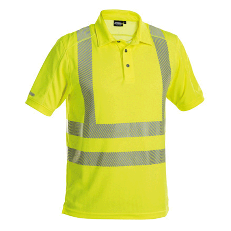 DASSY Brandon 710024 Hi-Vis UV Polo Work Shirt Various Colours - HI-VIS T-SHIRTS