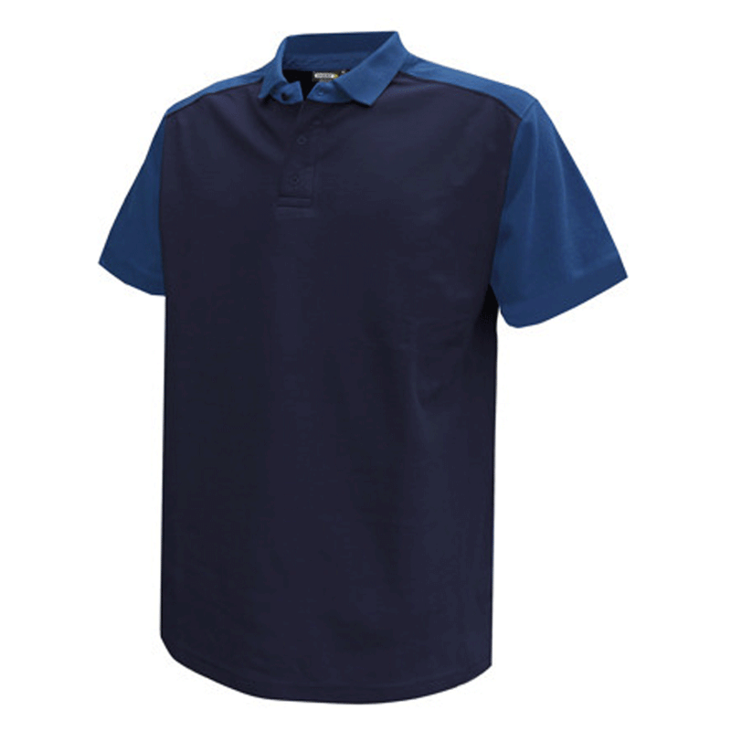 DASSY Cesar 710004 Two Tone Polo Work Shirt Various Colours - POLO SHIRTS