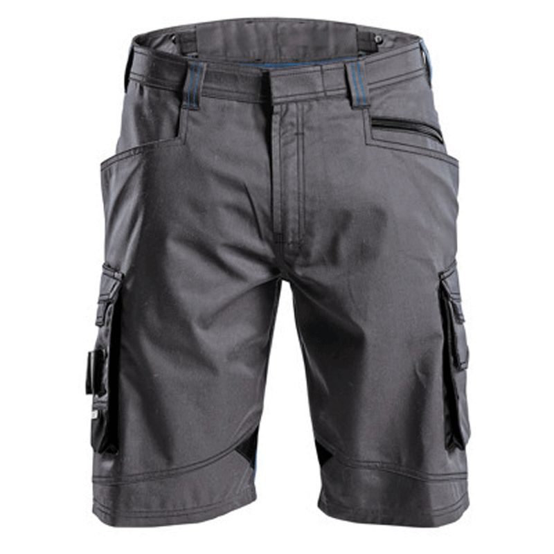 DASSY Cosmic 250067 Water-Repellent Work Shorts Anthracite Grey/Black, 28" Waist - Apparel & Accessories > Clothing > Shorts > Cargo Shorts SALE SHORTS