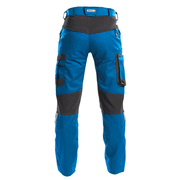 DASSY Helix 200973 Stretch Work Trousers Azure Blue - CARGO & COMBAT TROUSERS