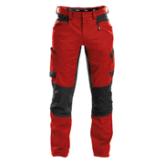 DASSY Helix 200973 Stretch Work Trousers Red - CARGO & COMBAT TROUSERS