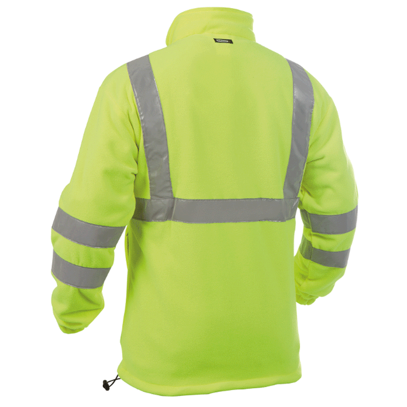 DASSY Kaluga 300247 Hi-Vis Fleece Work Jacket Various Colours - HI-VIS JACKETS & COATS