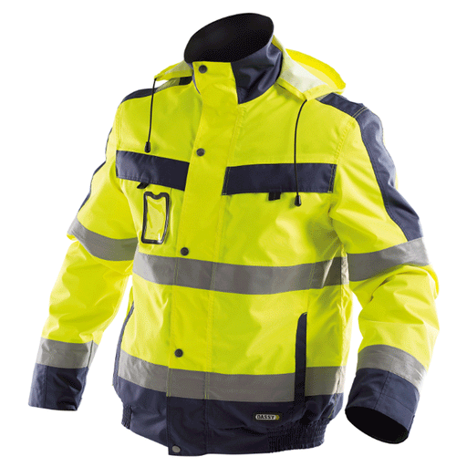 DASSY Lima 500120 Water-Resistant Breathable Hi-Vis Winter Jacket Various Colours - HI-VIS JACKETS & COATS