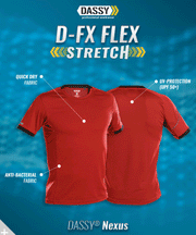 DASSY Nexus 710025 Stretch Work T-Shirt Various Colours - T-SHIRTS