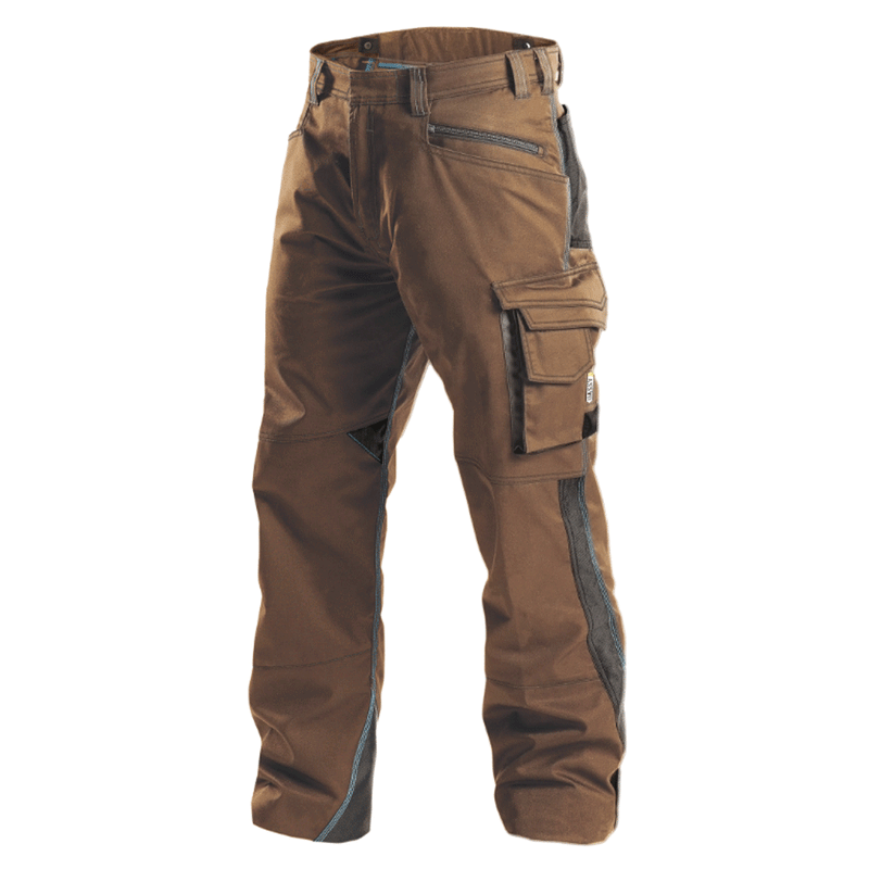 DASSY Spectrum 200892 Water-Repellent Trousers Brown - CARGO & COMBAT TROUSERS