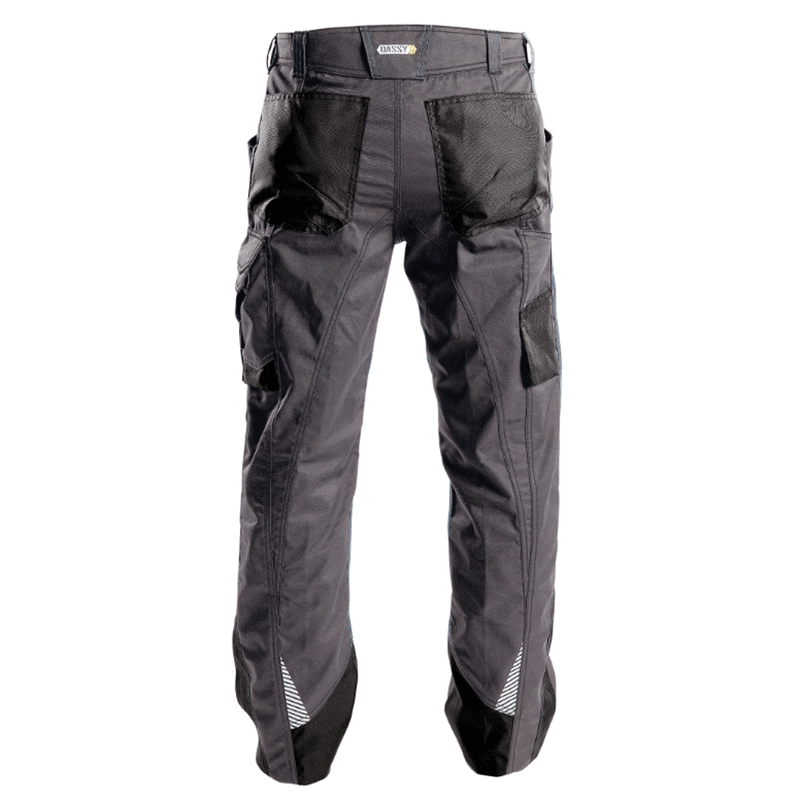 DASSY Spectrum 200892 Water-Repellent Trousers Grey - CARGO & COMBAT TROUSERS
