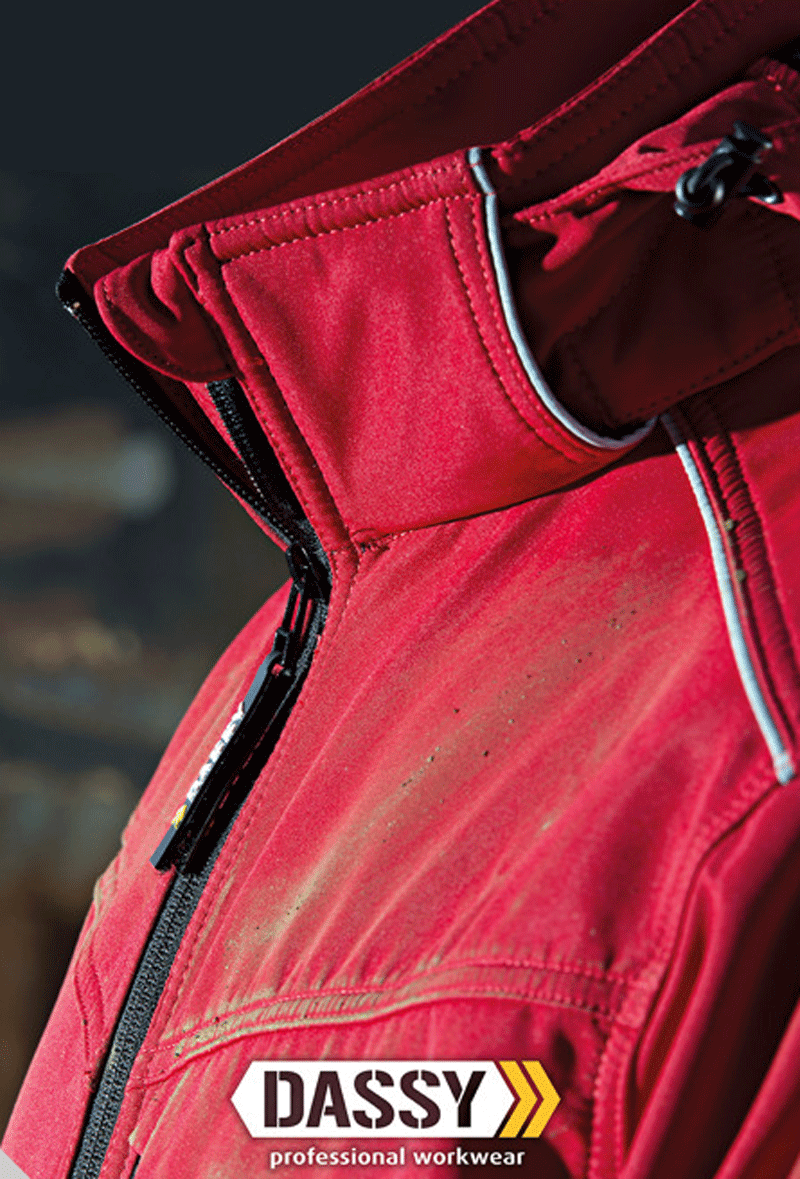 DASSY Tavira 300304 Waterproof Breathable Softshell Jacket Various Colours - SOFTSHELL JACKETS