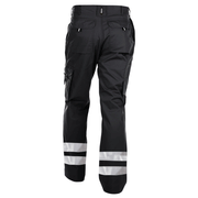 DASSY Vegas 200822 Hi-Vis Reflective Work Trousers Various Colours - HI-VIS TROUSERS