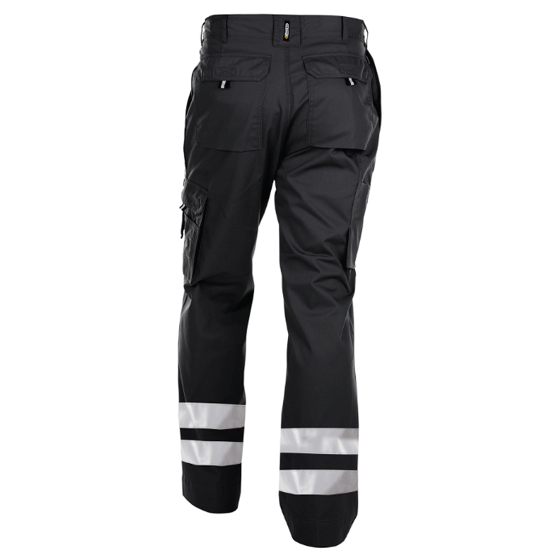 DASSY Vegas 200822 Hi-Vis Reflective Work Trousers Various Colours - HI-VIS TROUSERS