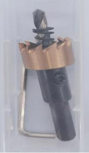 Tank Connector 90 Degree With Washer & Nut 1"BSPM - 1" Barb and Drill Bit - Home & Garden > Lawn & Garden Tech Hose & Fittings