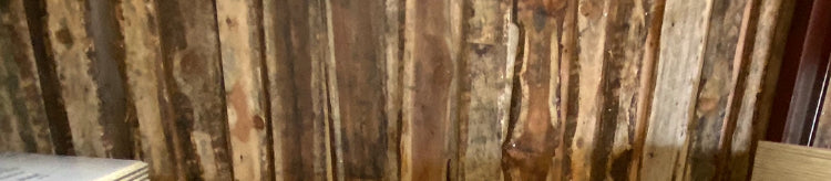 Bulk Buy Pack Of 50 Mixed Width Lengths Of Rustic Larch Planks - 3m Long x 5-12 Inch wide 💥£250 Inc Vat💥