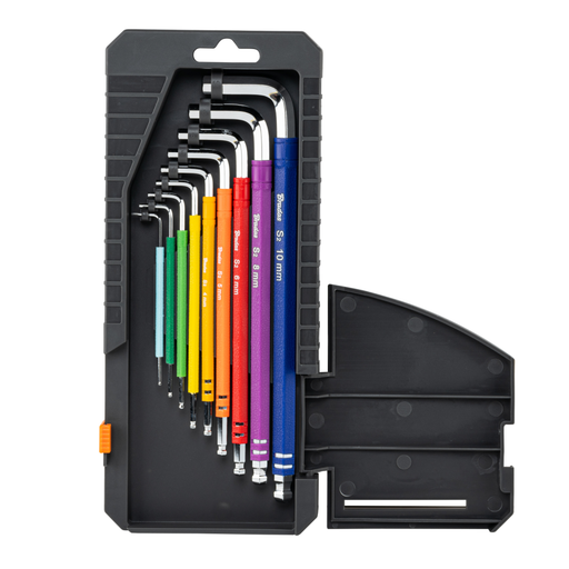 Set of Allen Keys with Ball End HX, Extra Long, 1.5mm – 10mm (9 pcs) - Hardware > Tools > Tool Keys Garden tools & Accesories