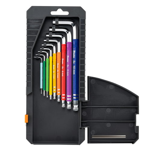 Set of Allen Keys with Ball End HX, Long, 1.5mm – 10mm (9 pcs) - Hardware > Tools > Tool Keys Garden tools & Accesories