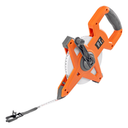 Fibreglass Coiled Tape Measure with Handle, 15mm Wide, Black/Orange (30m-100m) - Hardware > Tools > Measuring Tools & Sensors > Tape Measures Garden tools & Accesories