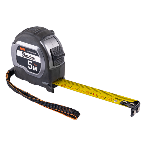 COAL Tape Measure 19mm Wide with Magnetic Tip and Belt Clip (5m) - Hardware > Tools > Measuring Tools & Sensors > Tape Measures Garden tools & Accesories