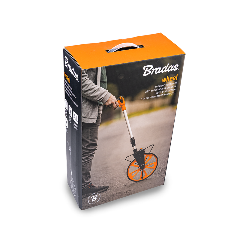 Measuring Wheel with Mechanical Counter and Folding Handle - Hardware > Tools > Measuring Tools & Sensors > Measuring Wheels Garden tools & Accesories