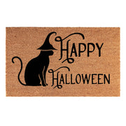 Doormat 60cm x 40cm - 'Happy Halloween' - Absorbent Coir Mat for Indoor/Outdoor - Home & Garden > Decor > Door Mats Garden watering