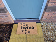 Doormat 60cm x 40cm - 'Home' (Paws) - Absorbent Coir Mat for Indoor/Outdoor - Home & Garden > Decor > Door Mats Garden watering
