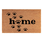 Doormat 60cm x 40cm - 'Home' (Paws) - Absorbent Coir Mat for Indoor/Outdoor - Home & Garden > Decor > Door Mats Garden watering