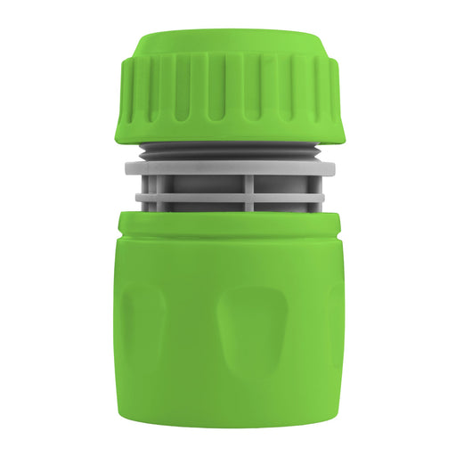 Female Hose Connector, 1/2" or 5/8" Hose, Green/Gray - Home & Garden > Lawn & Garden > Watering & Irrigation > Garden Hose Fittings & Valves > Garden Hose Fittings Garden watering