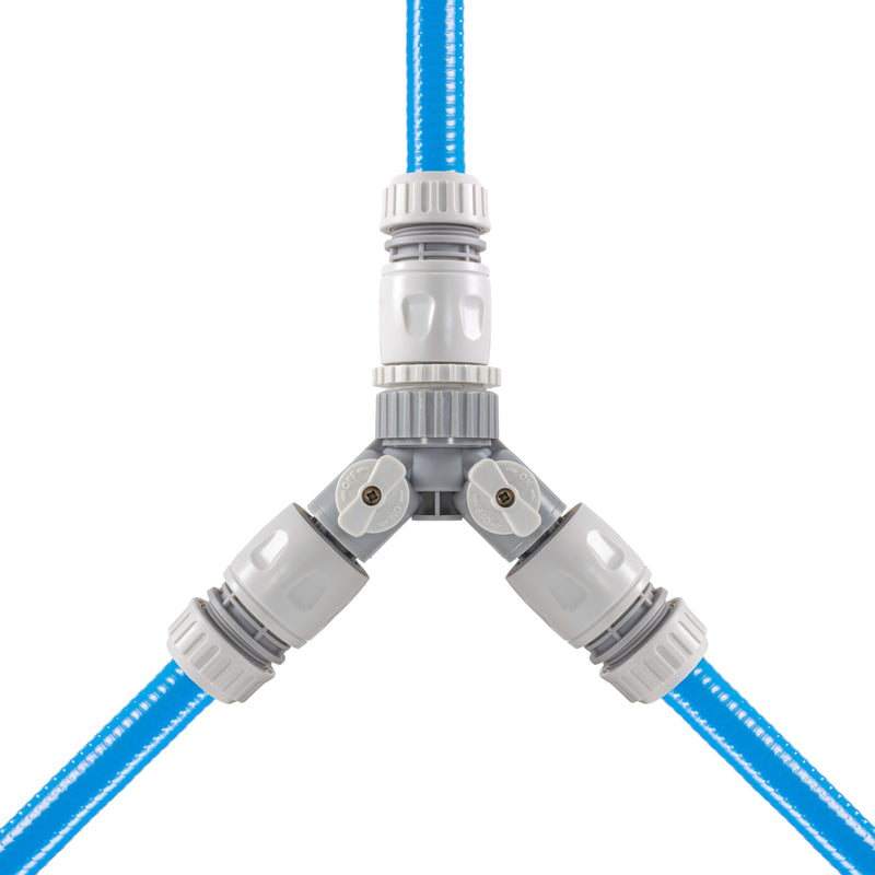 Dog Shower Mix Hot/Cold Water with Valves Blue - Animals & Pet Supplies > Pet Supplies