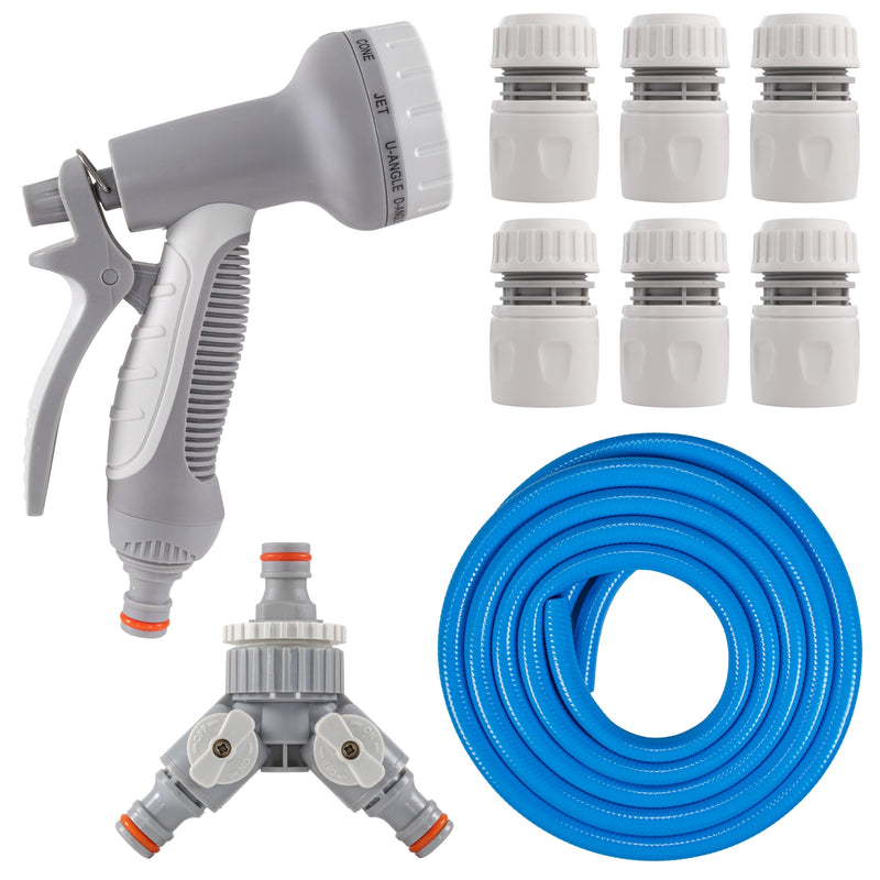 Dog Shower Mix Hot/Cold Water with Valves Blue - Animals & Pet Supplies > Pet Supplies