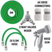 Dog Shower Mix Hot/Cold Water with Valves Green - Animals & Pet Supplies > Pet Supplies