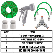 Dog Shower Mix Hot/Cold Water with Valves Green - Animals & Pet Supplies > Pet Supplies