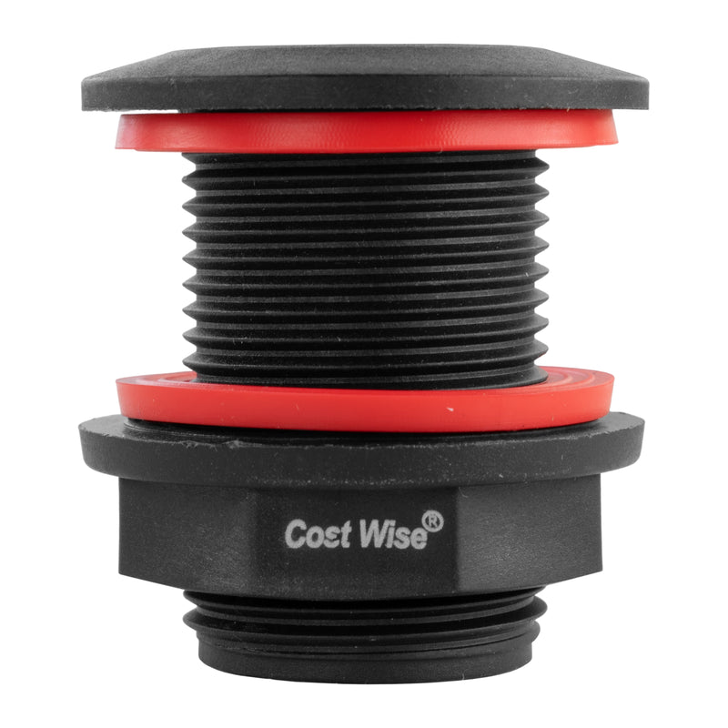 Bulkhead Drain Plug 3/4" BSP With Male Outlet - Home & Garden > Lawn & Garden Tech Hose & Fittings