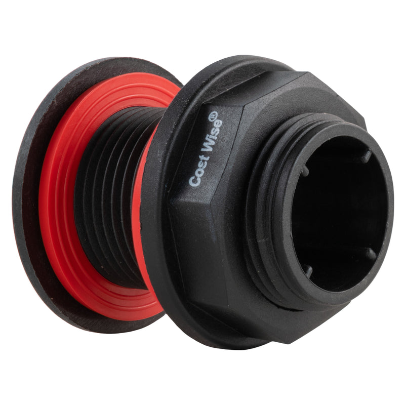 Bulkhead Drain Plug 3/4" BSP With Male Outlet - Home & Garden > Lawn & Garden Tech Hose & Fittings