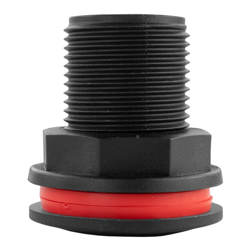 Bulkhead Drain Plug 3/4" BSP With Male Outlet - Home & Garden > Lawn & Garden Tech Hose & Fittings