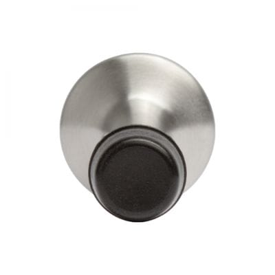 Cylinder Door Stop Satin Stainless Steel - 30mm x 77mm -