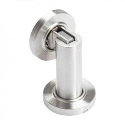 Magnetic Door Holder Satin Stainless Steel - 51mm x 76mm -
