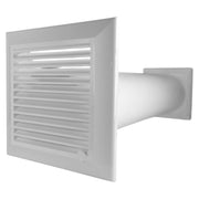 Through Wall Ventilation Kit Duo Smart DS4178 Vent with Brown External Vent - OTHER