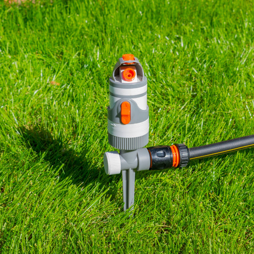 2-Pattern Gear Drive Sprinkler White Line - Home & Garden > Lawn & Garden > Watering & Irrigation > Sprinklers & Sprinkler Heads > Sprinklers Garden watering