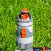 2-Pattern Gear Drive Sprinkler White Line - Home & Garden > Lawn & Garden > Watering & Irrigation > Sprinklers & Sprinkler Heads > Sprinklers Garden watering