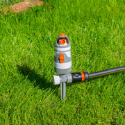 2-Pattern Gear Drive Sprinkler White Line - Home & Garden > Lawn & Garden > Watering & Irrigation > Sprinklers & Sprinkler Heads > Sprinklers Garden watering