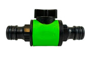 Cost Wise Snap On Male-Male In Line Valve Kit Black/Green - Home & Garden > Lawn & Garden > Watering & Irrigation > Garden Hose Fittings & Valves Garden watering