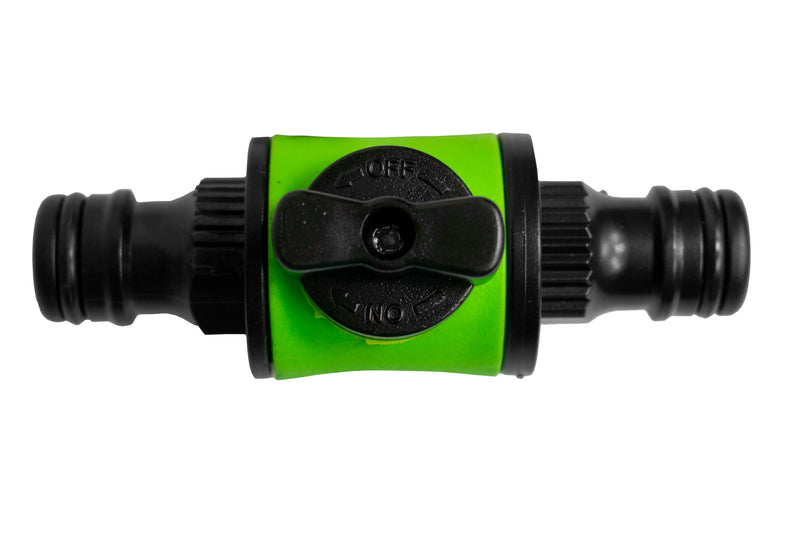 Cost Wise Snap On Male-Male In Line Valve Kit Black/Green - Home & Garden > Lawn & Garden > Watering & Irrigation > Garden Hose Fittings & Valves Garden watering