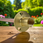 Brass Wall Plate ½” BSPF with 15mm copper pipe (350mm) - OTHER