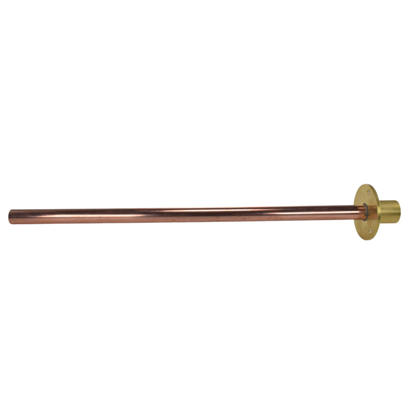 Polished Brass 13mm Barb Tap BASIC Connection Kit x2 - Garden watering