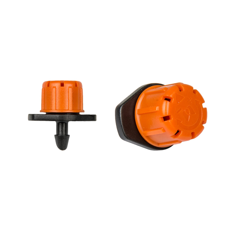 Shrubler Sprinkler 360° Spray 4mm Barb Orange - Home & Garden > Lawn & Garden > Watering & Irrigation > Sprinklers & Sprinkler Heads > Sprinklers Garden watering